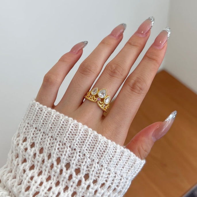Ring Crowned in Grace
