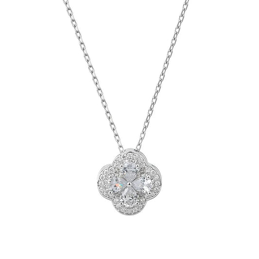 DIAMOND CLOVER Necklace