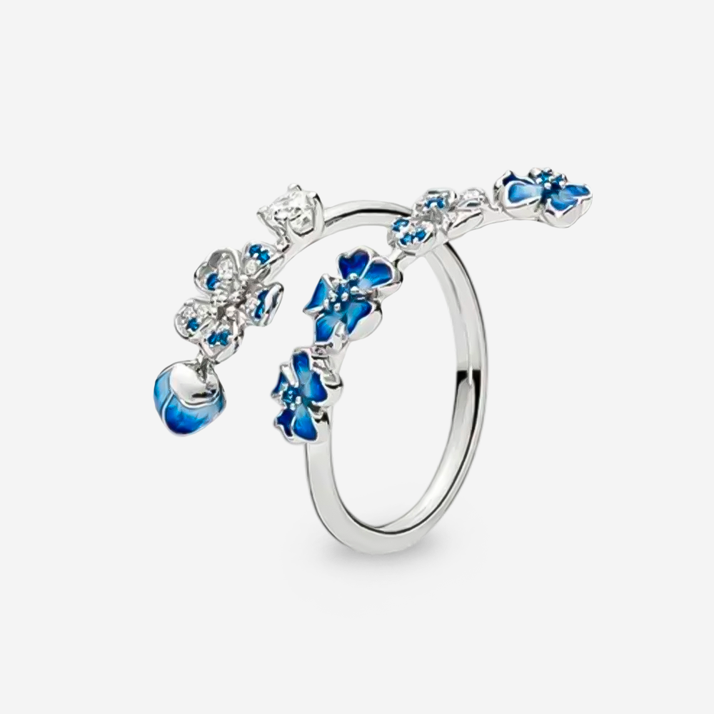 Peach Blossom Ring | Adjustable Open Band
