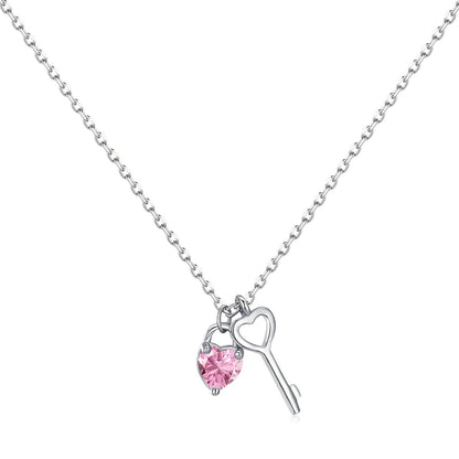 (SILVER) KEY TO MY HEART Necklace