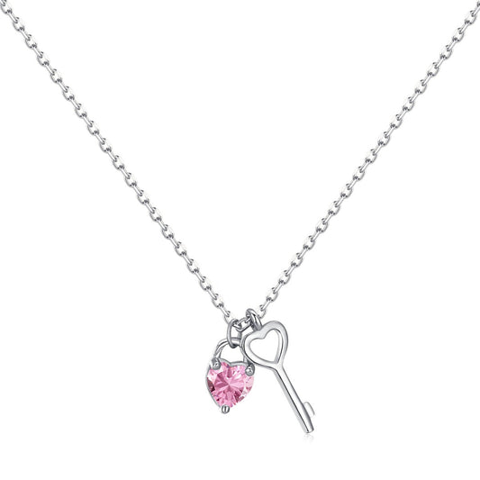 (SILVER) KEY TO MY HEART Necklace