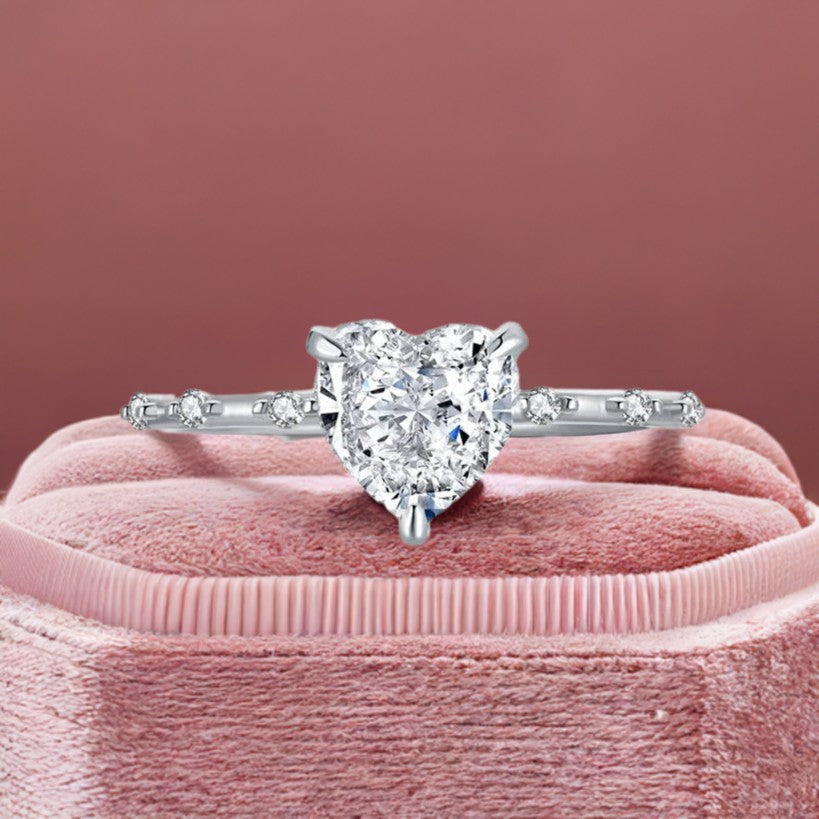 Ring Heart Full of Sparkle