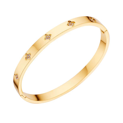 SIGNATURE Bangle Bracelet (Silver or Gold)