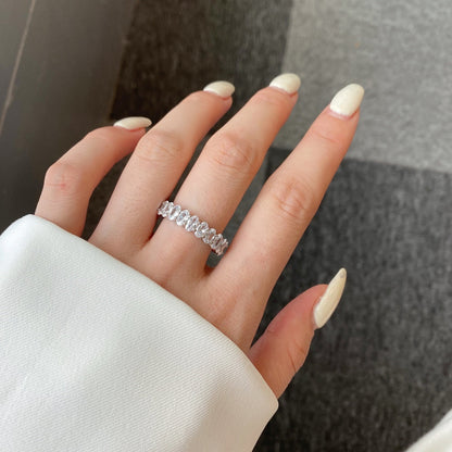 Ring Band Silver Dawn