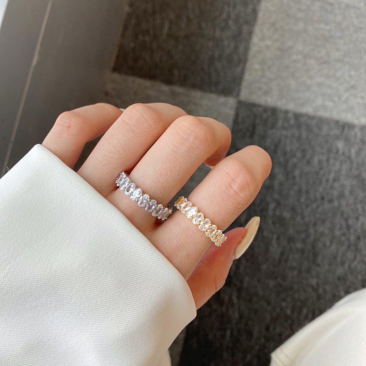 Ring Band Silver Dawn