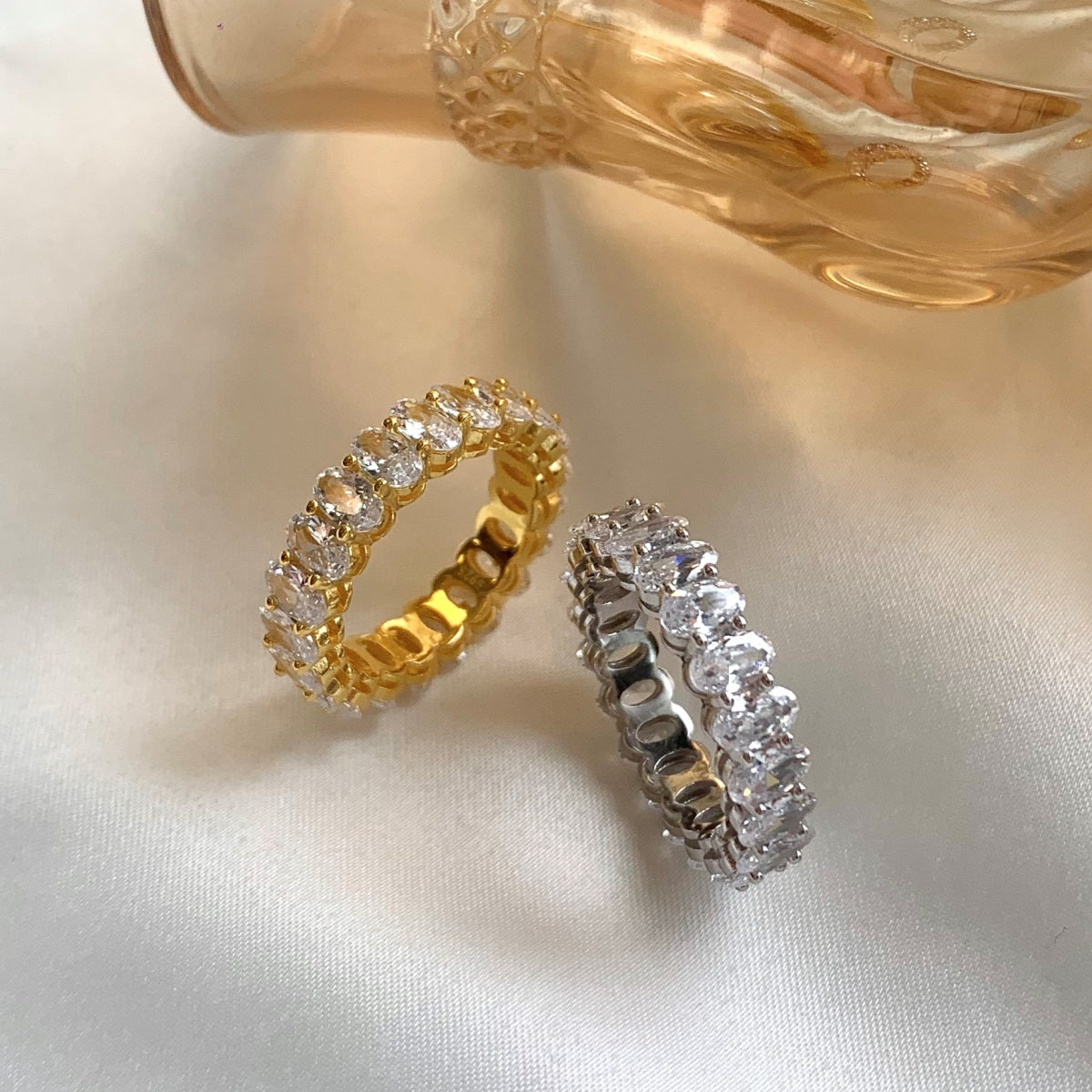 Ring Band Silver Dawn