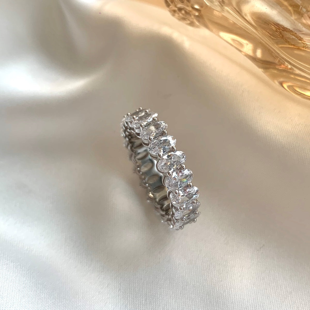Ring Band Silver Dawn