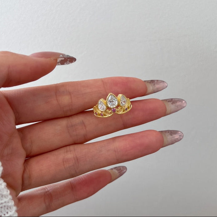Ring Crowned in Grace