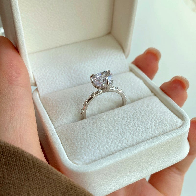 Ring Heart Full of Sparkle