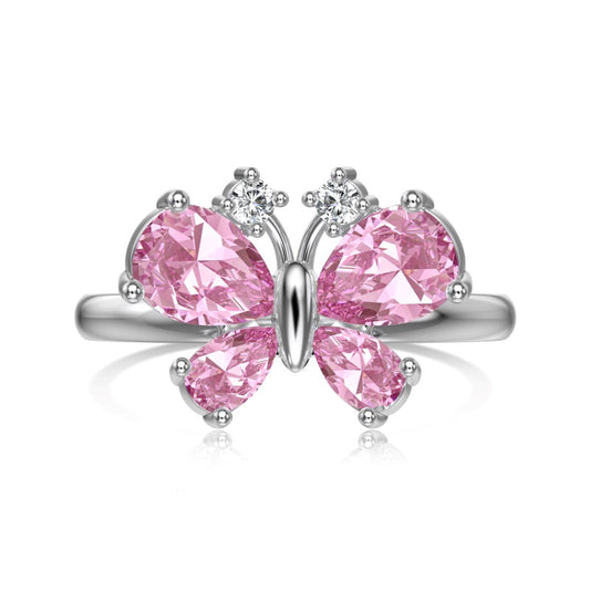 Ring Rosé Butterfly Kiss