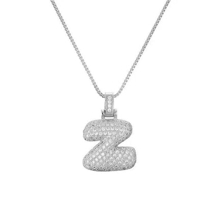 BUBBLE INITIALS Necklace