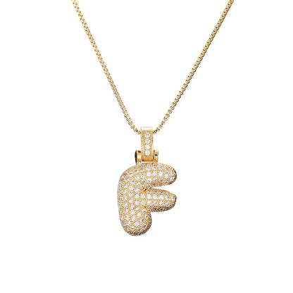 BUBBLE INITIALS Necklace