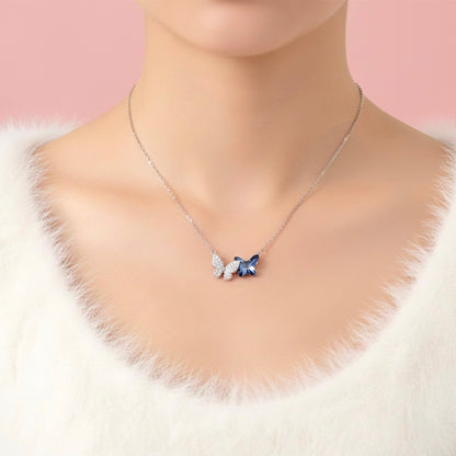 BLUE BUTTERFLY Necklace