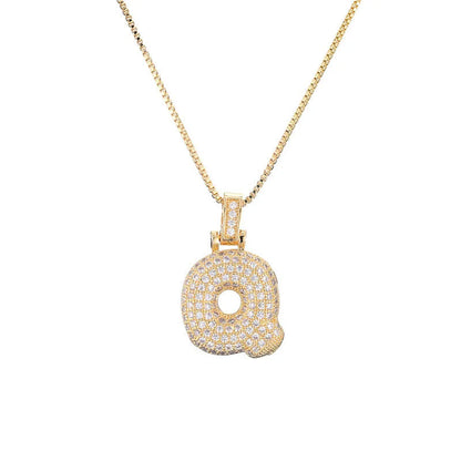 BUBBLE INITIALS Necklace